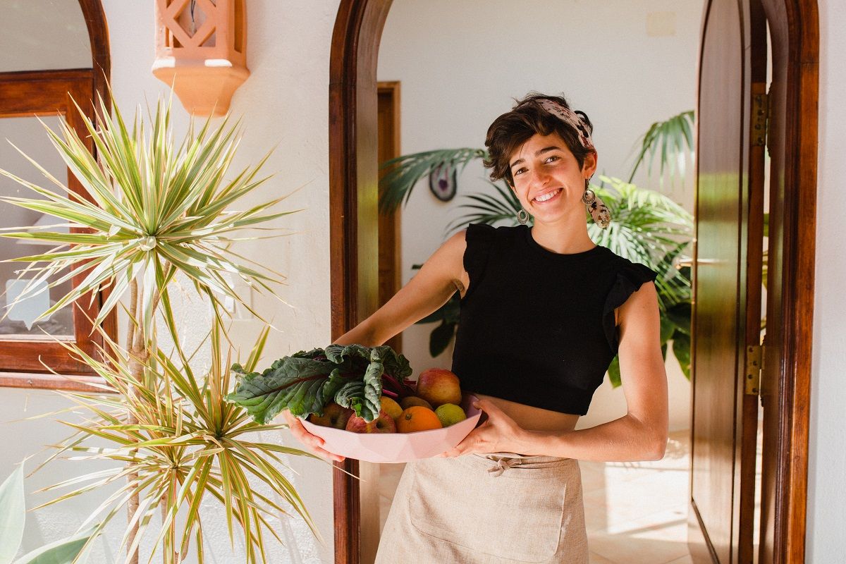 Ruth Merino, fundadora de la empresa 'La Cocinera Saludable' en Lanzarote. Fotos: Richard Cavero