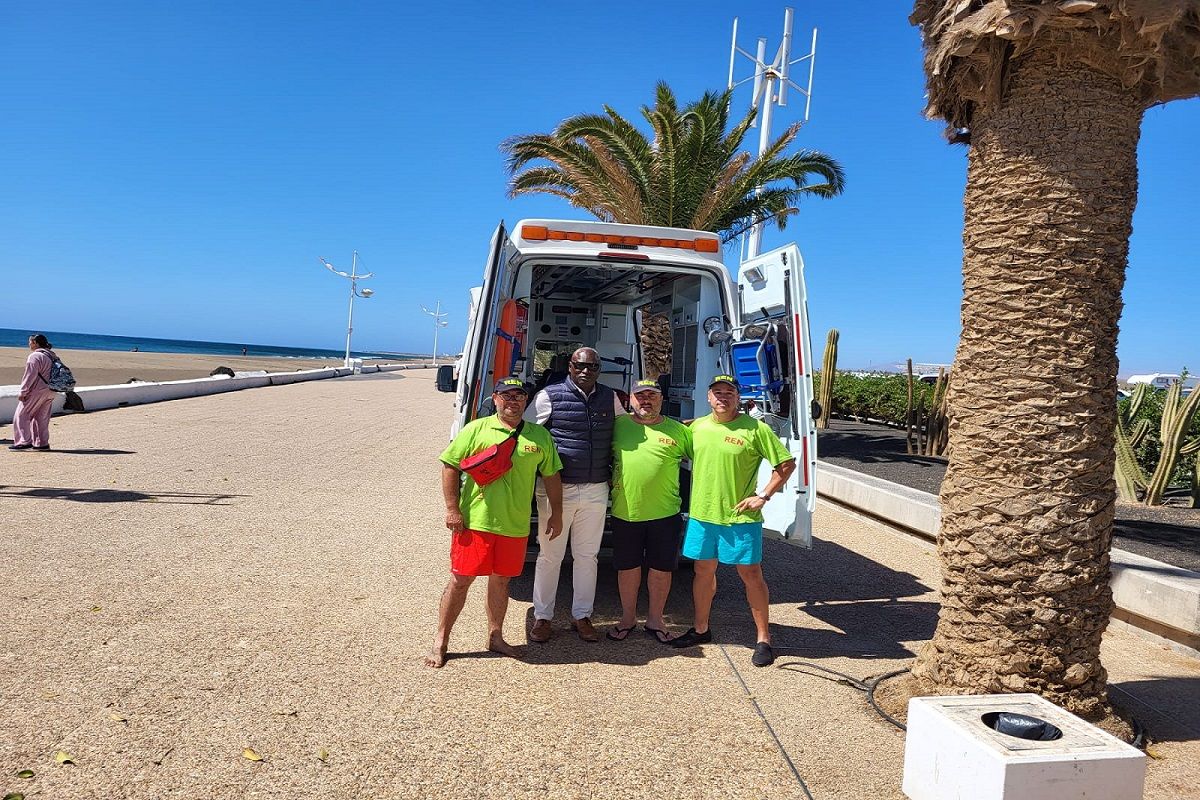 Medidas de seguridad para las playas de San Bartolomé esta Semana Santa