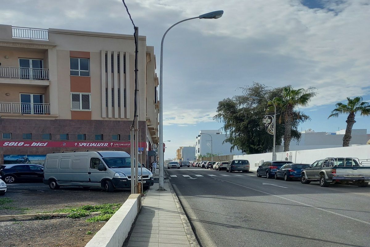 Calle  Dóctor Gómez Ulla en Arrecife (archivo)