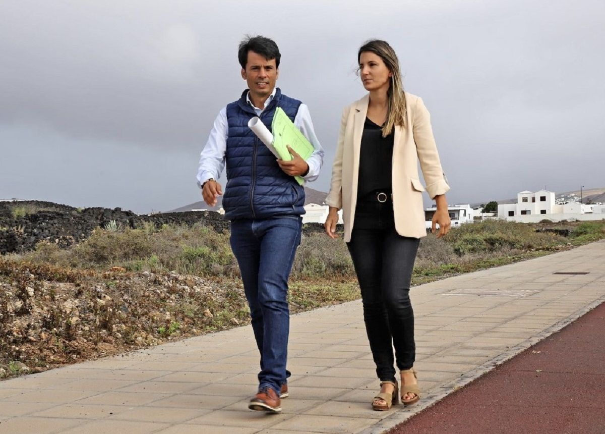 El candidato a la alcaldía de Teguise, Marcos Bergaz