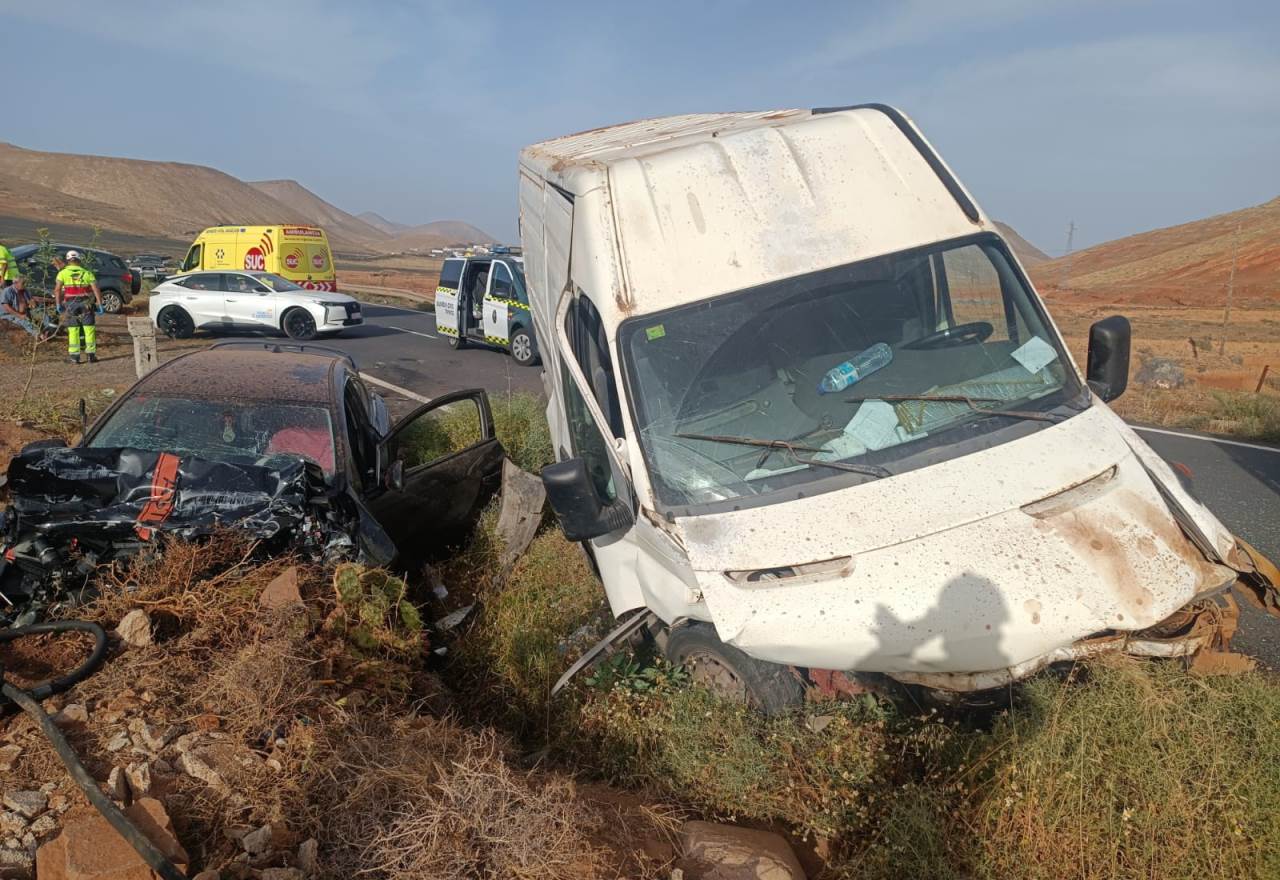 Accidente en Femés