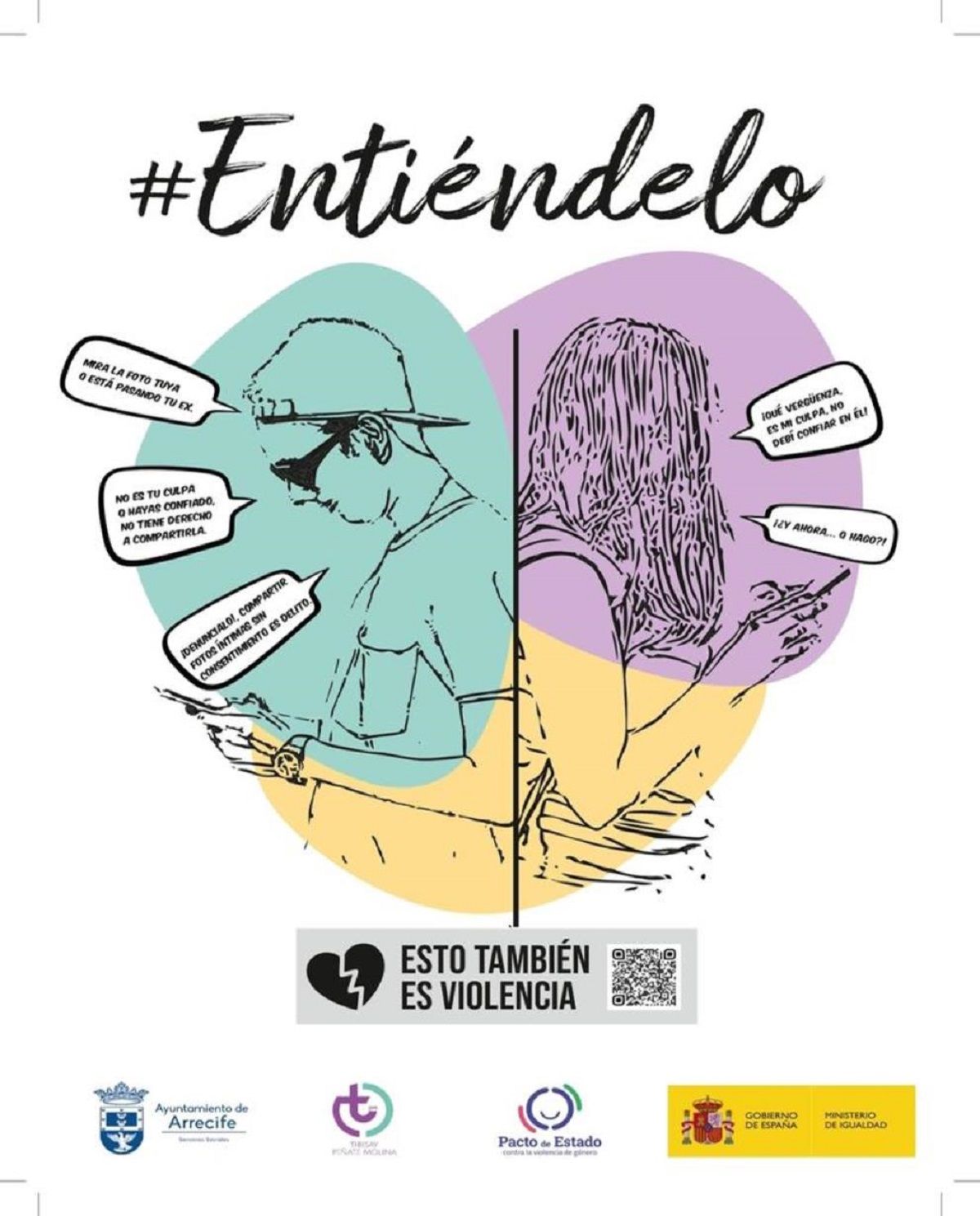 Arrecife inicia la campaña "Entiéndelo: Esto también es violencia"