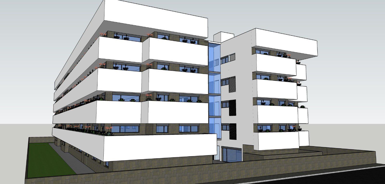 Viviendas sociales proyectadas en Maneje (Arrecife)