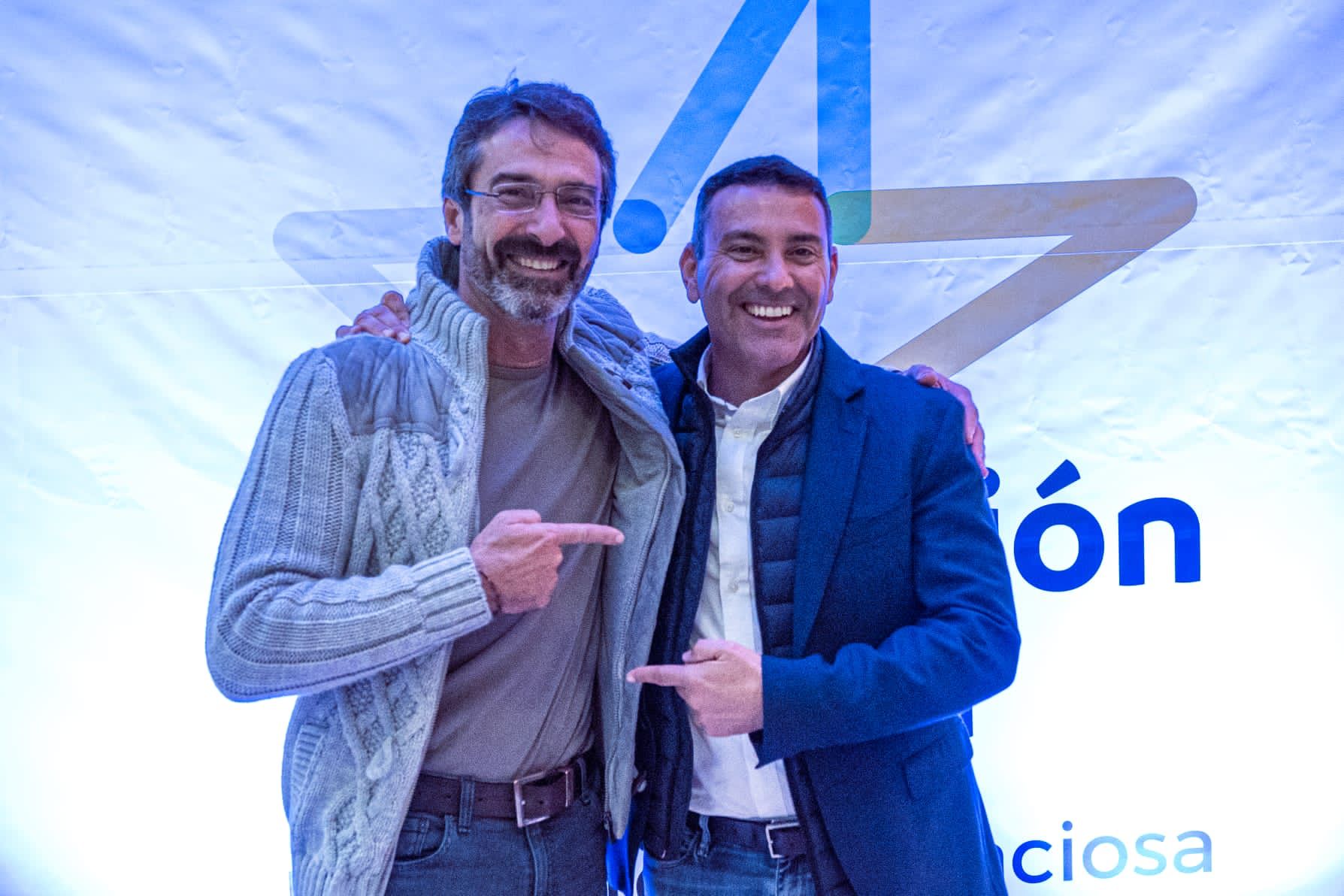 Pedro San Ginés y Oswaldo Betancort