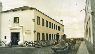 Aspecto de la actual sede cuando era el Parador de Turismo de Lanzarote