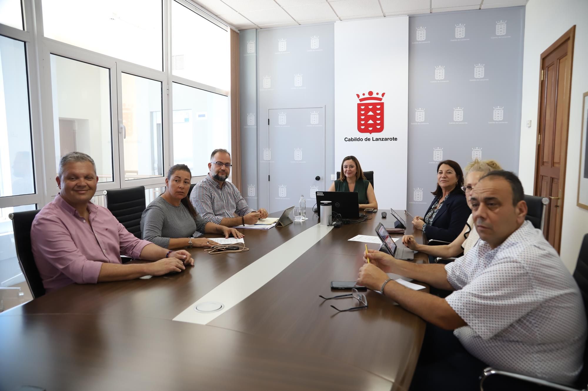 Celebración del Consejo de Gobierno del Cabildo de Lanzarote