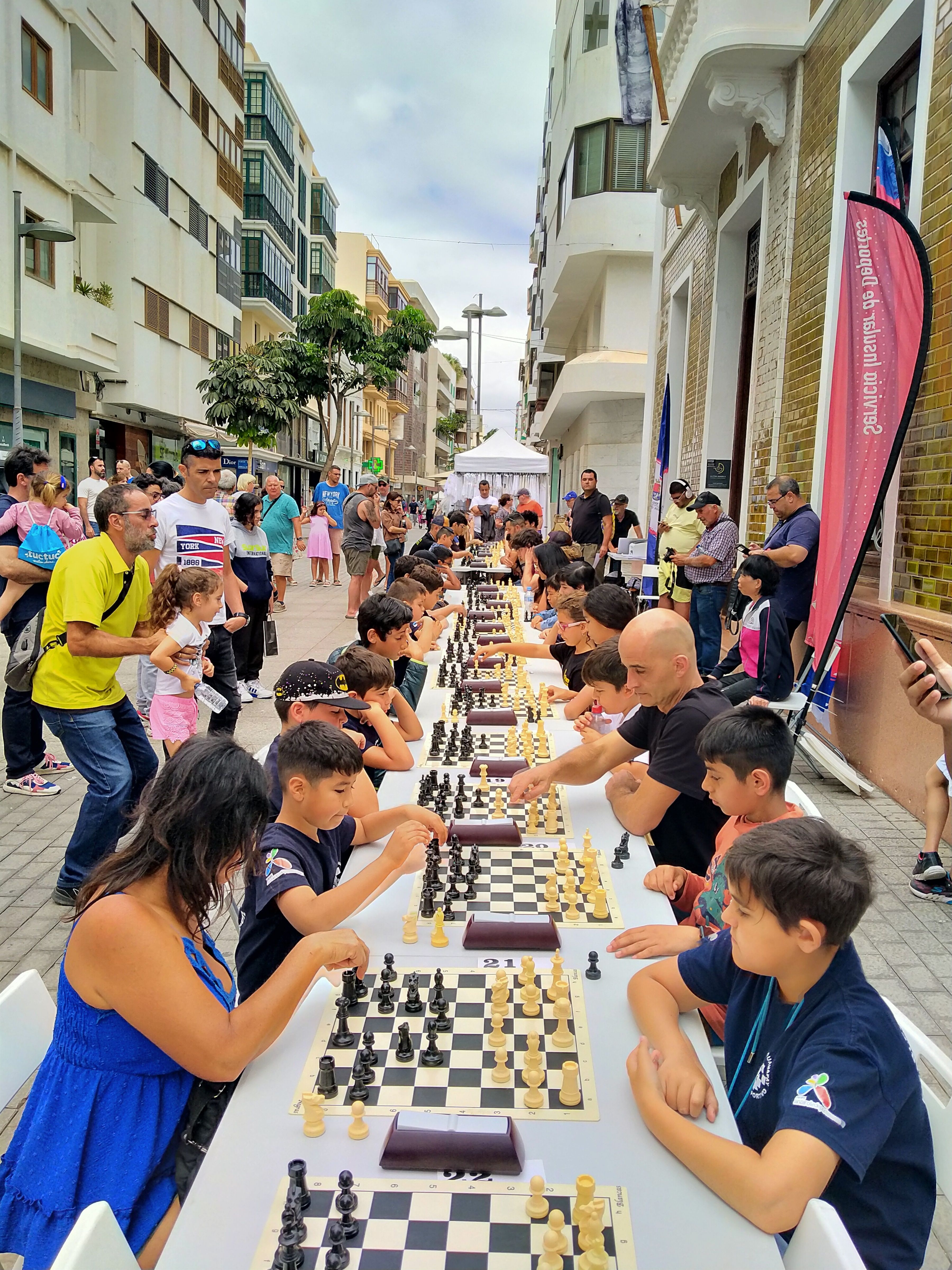 El Torneo de Ajedrez Calle Real vuelve a Arrecife con su segunda edición