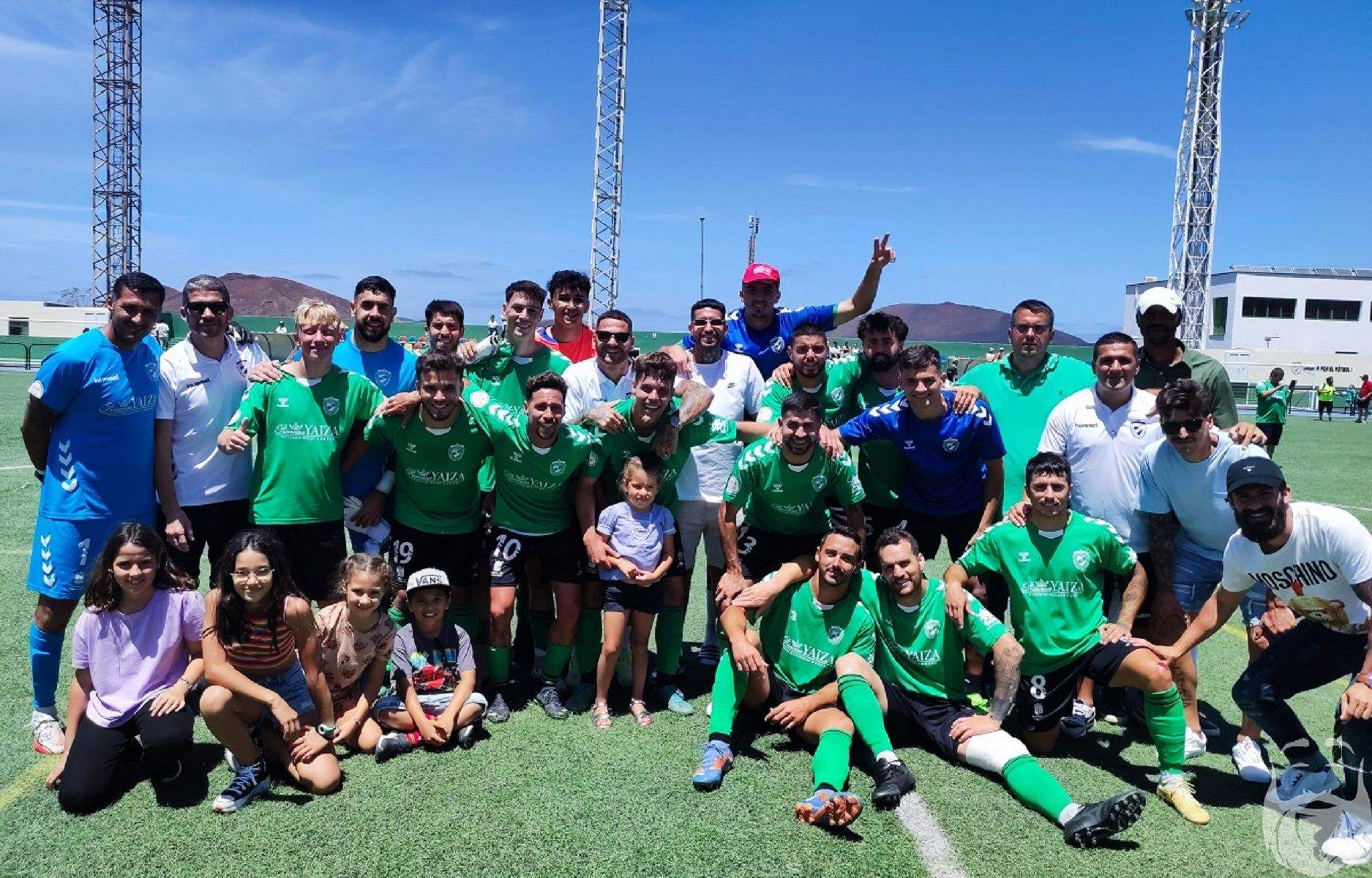 Unión Sur Yaiza remains a team in the Third Division RFEF after winning against Mensajero