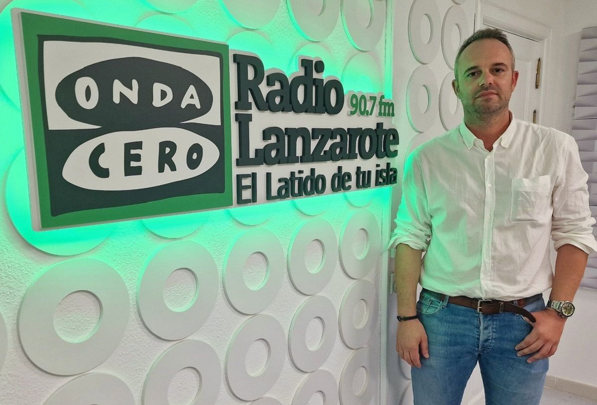 David Brandao en Radio Lanzarote