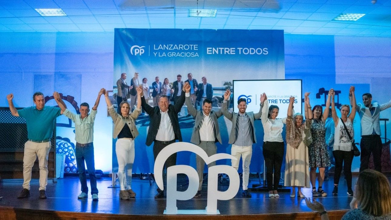 Presentación de la candidatura del PP en Tinajo