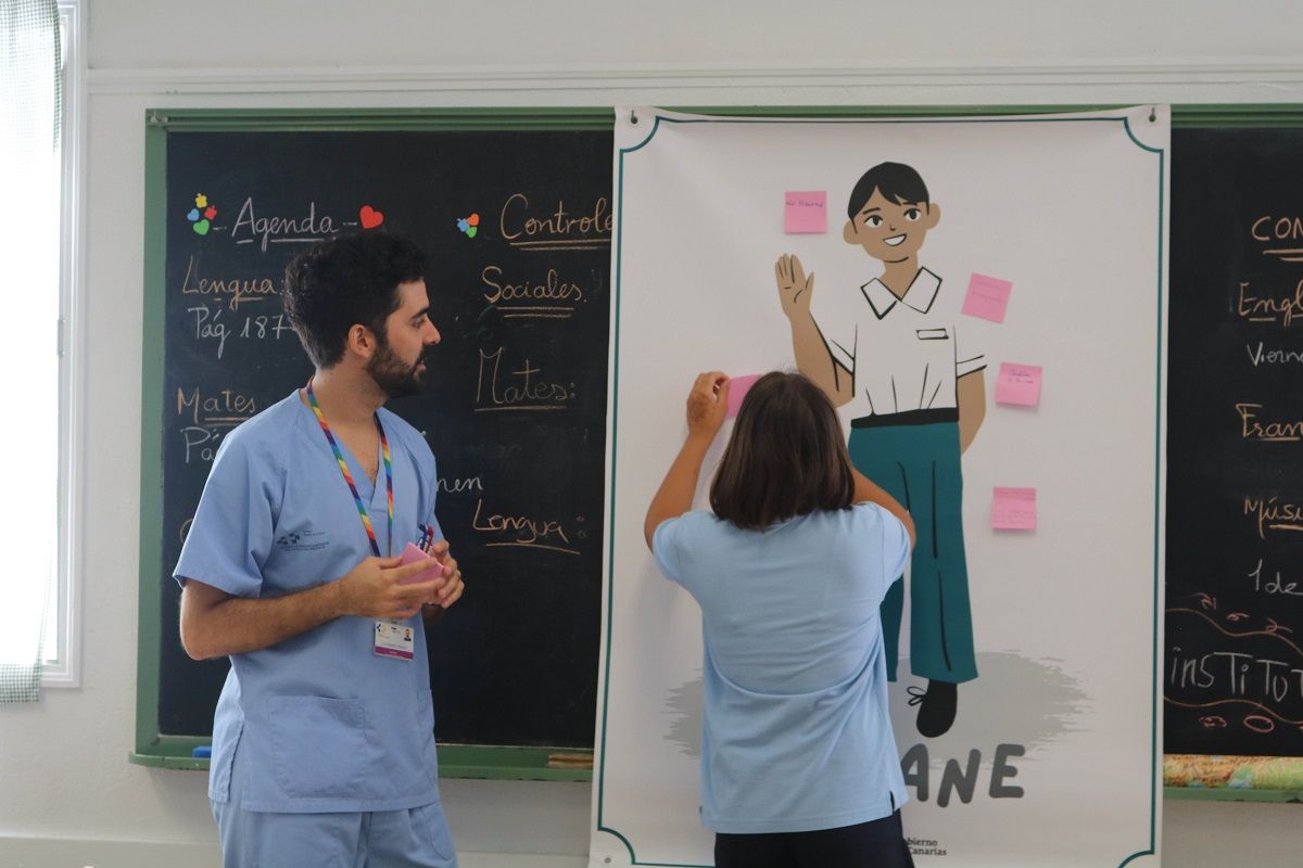 Matronas de Lanzarote llevan a los colegios el proyecto ‘El mundo de Aridane’