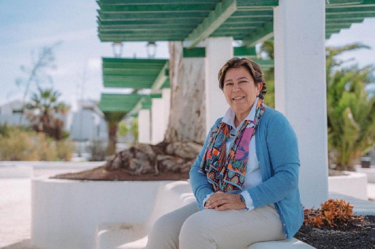 La candidata del Partido Popular a la alcaldía de Teguise, Rita Hernández