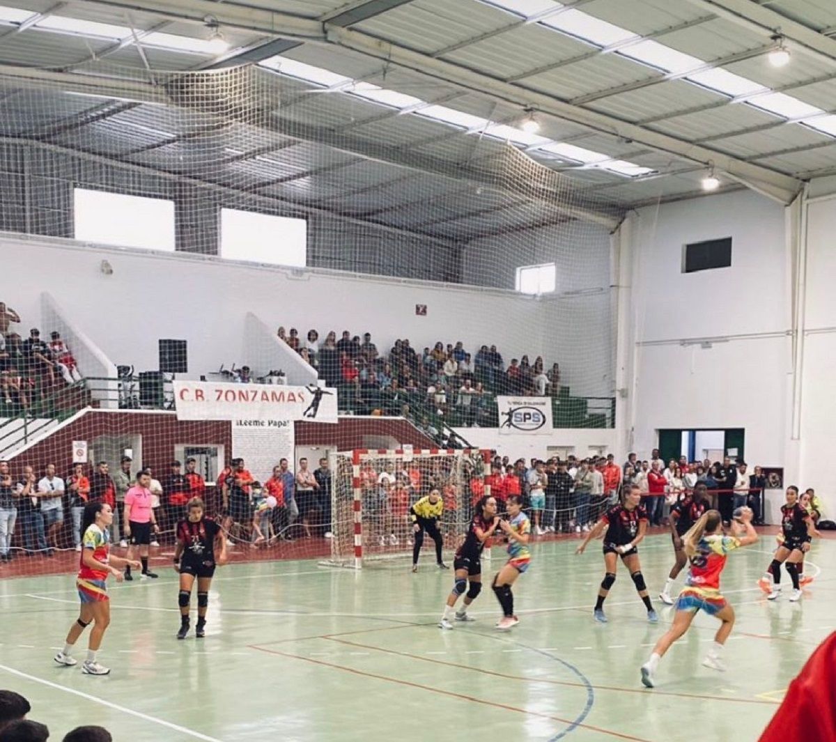 Partido entre el CB Zonzamas CICAR Lanzarote y el CICAR Ciudad de Arrecife