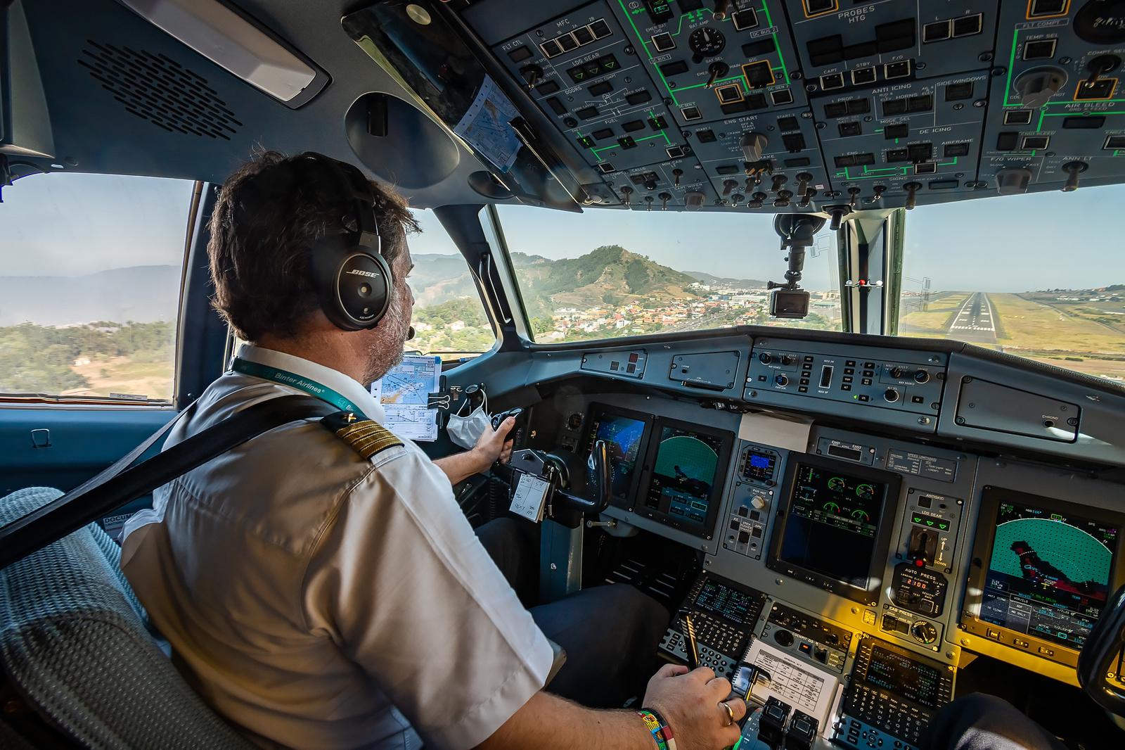 El piloto de Binter Sergio Pila (Cedida)