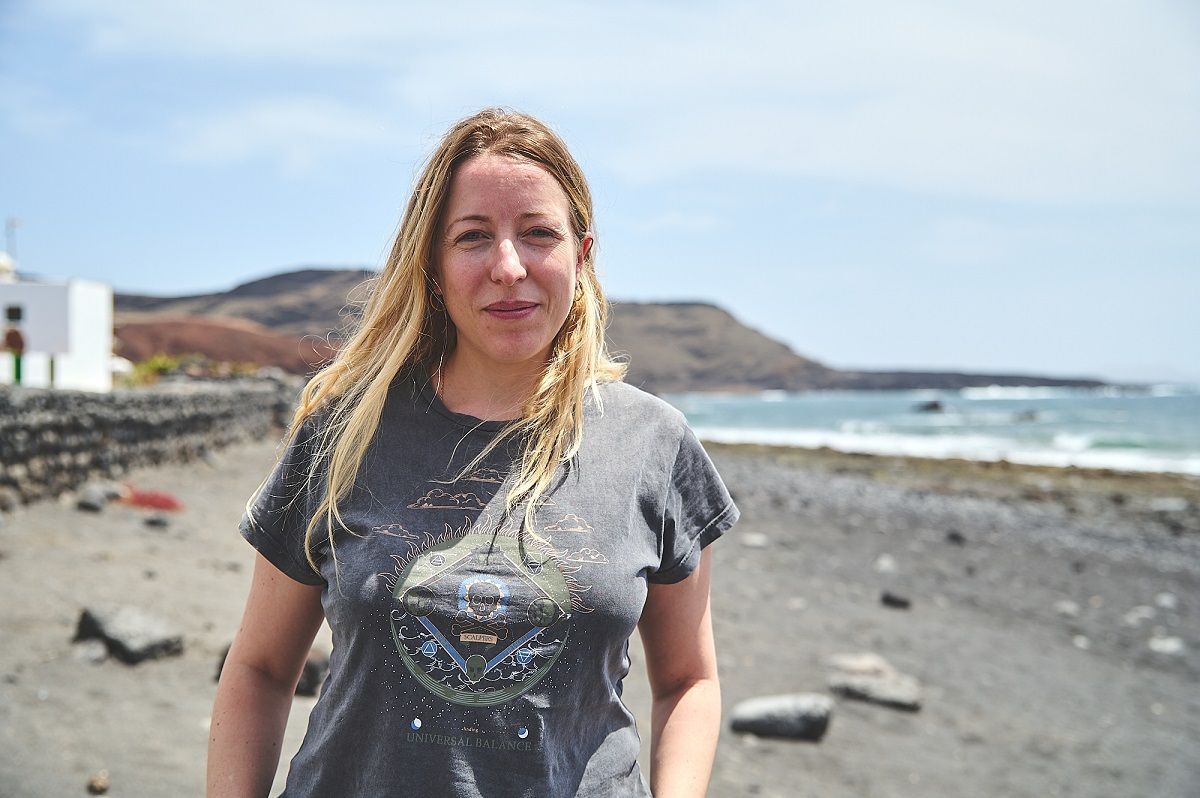 Pilar Palomero en Lanzarote/Daniel Cabecera