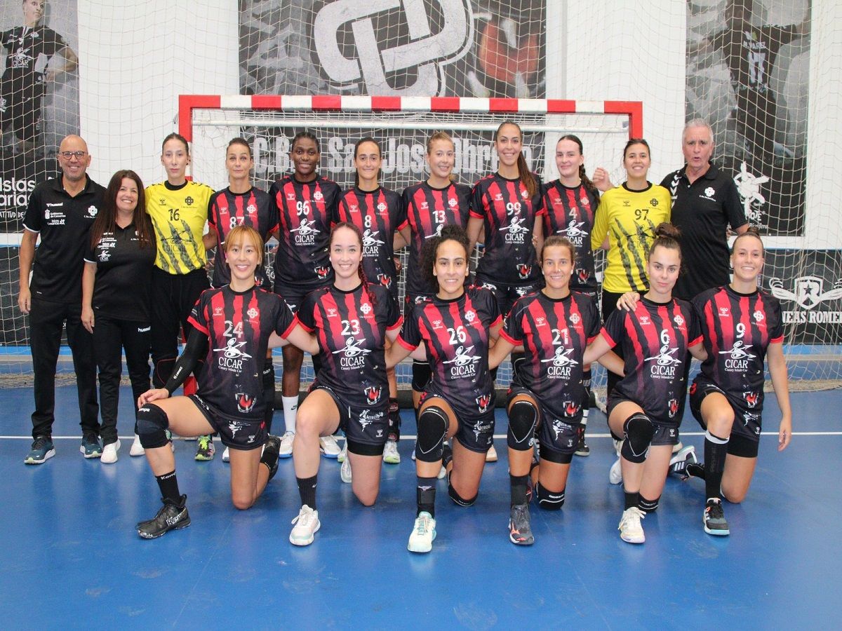 Partido del San José Obrero y el Soliss Balonmano Pozuelo