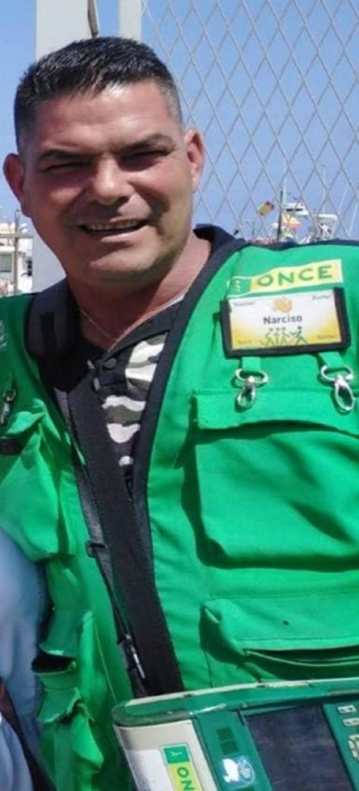 Narciso Reyes, el vendedor de la ONCE que ha repartido 105.000 euros en Playa Blanca
