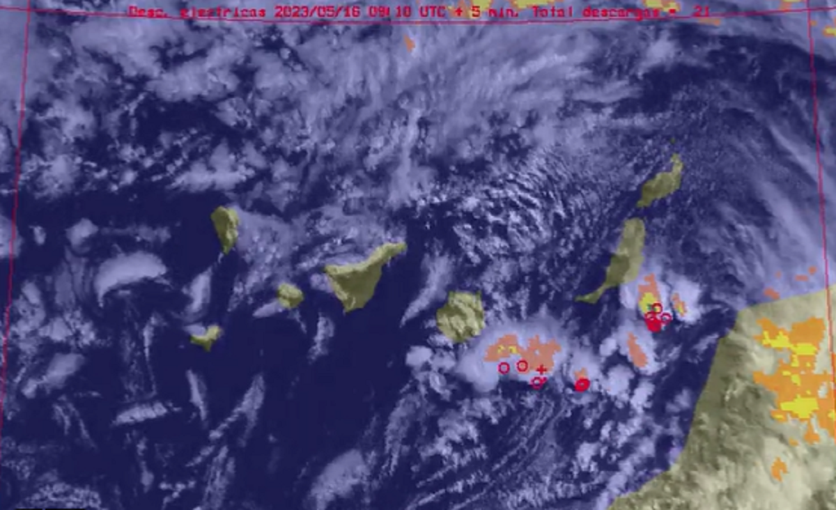 Se esperan precipitaciones débiles en Lanzarote y La Graciosa 