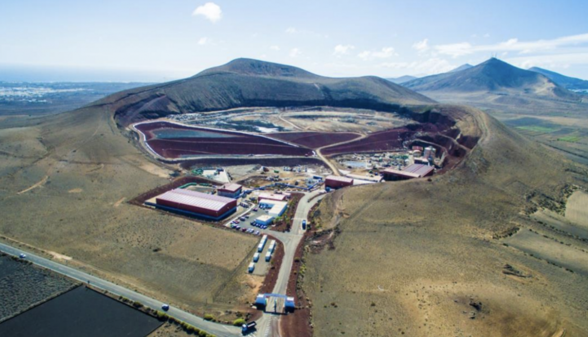 El vertedero de Zonzamas en Lanzarote. Foto: Estudio de la Capacidad de Carga de Lanzarote. El vertedero de Zonzamas en Lanzarote. Foto: Estudio de la Capacidad de Carga de Lanzarote.