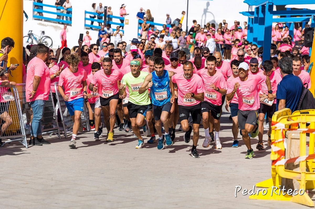 Carrera solidaria "Lanzarote en marcha contra el cáncer"(Foto: Pedro Riteco)