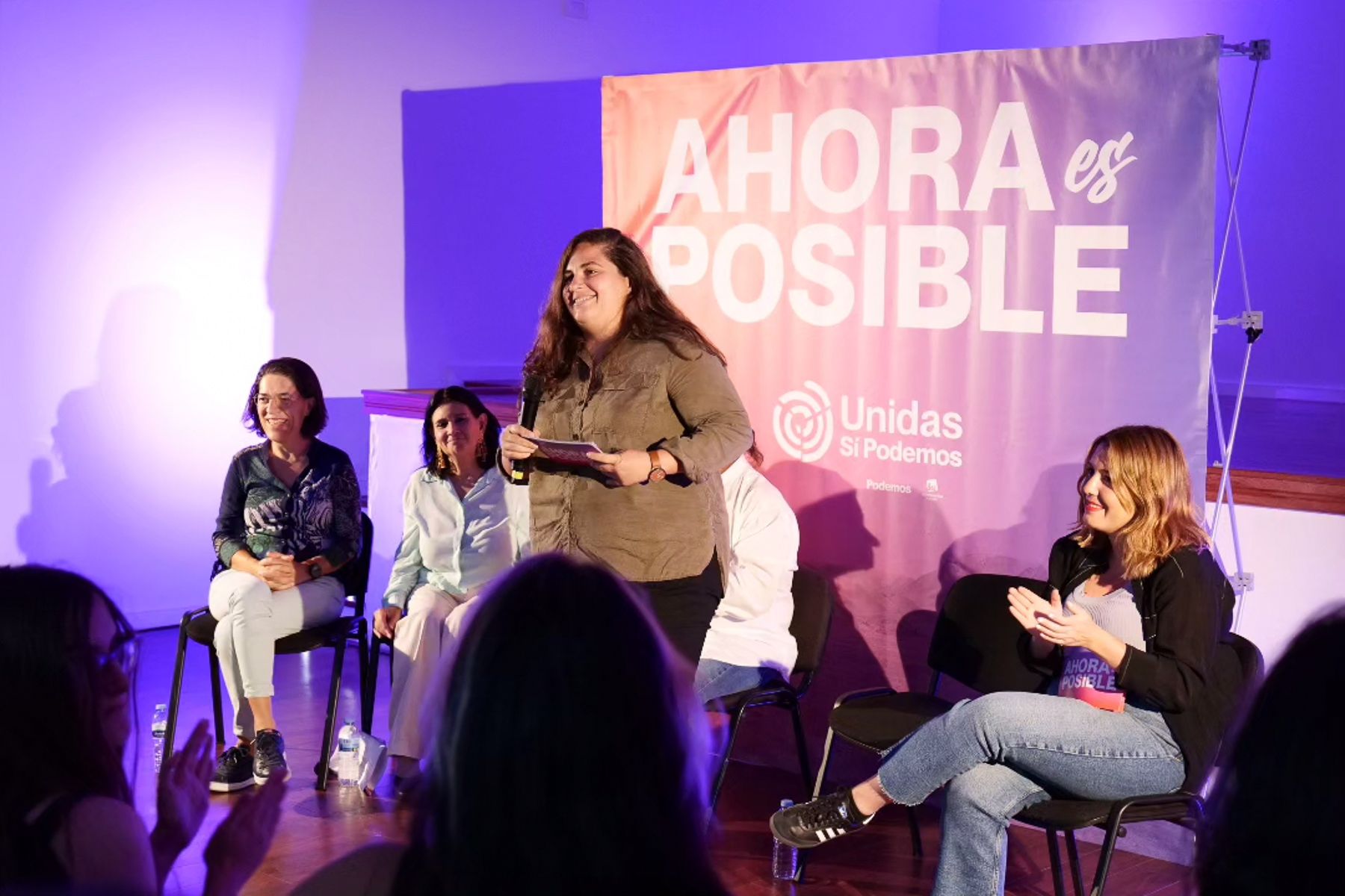 Yurena Corujo, candidata de Unidas Sí Podemos a la Alcaldía de San Bartolomé
