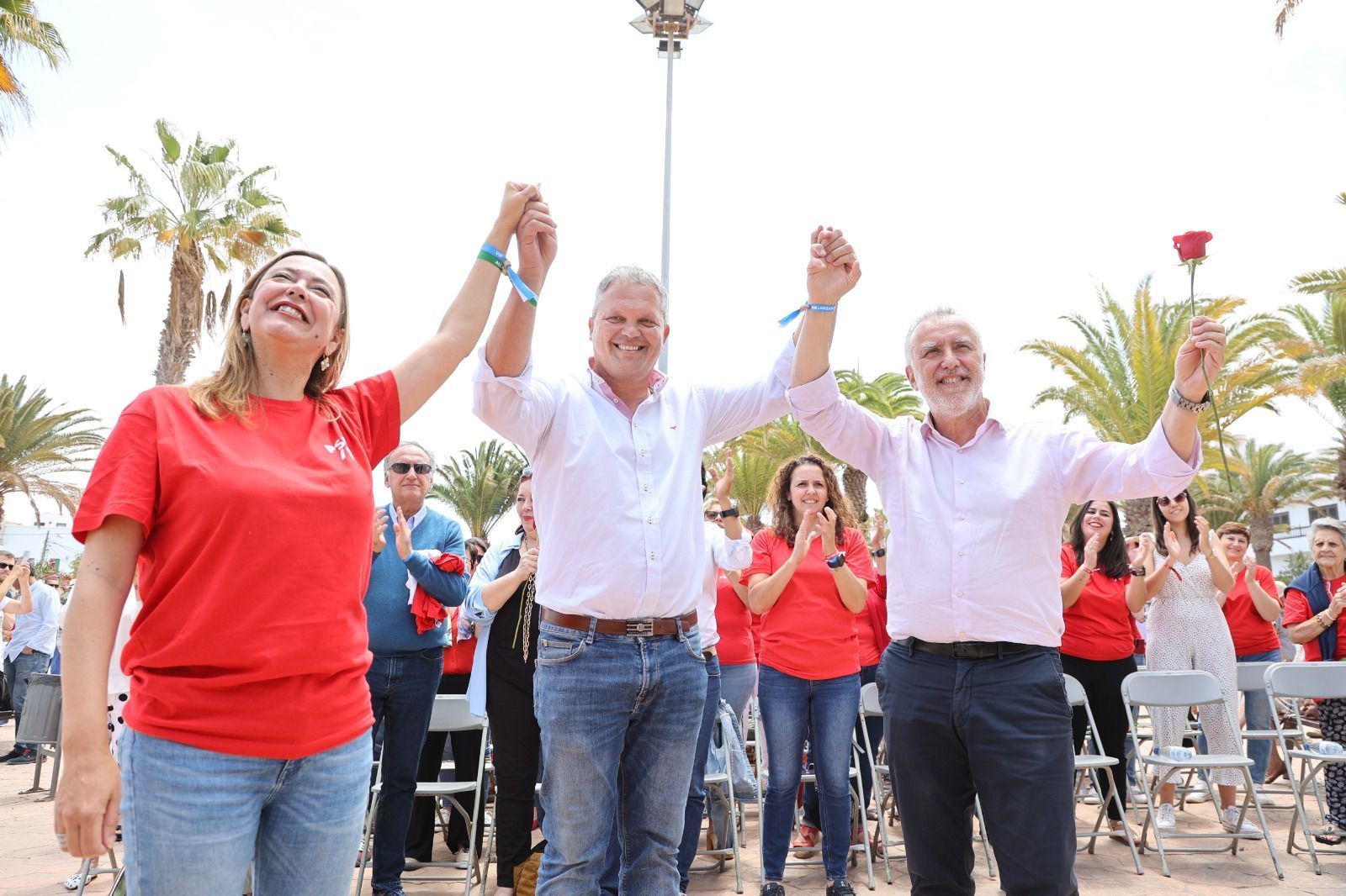 Ángel Víctor Torres en Arrecife