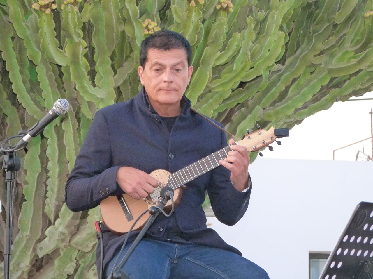 Benito Cabrera en La Graciosa