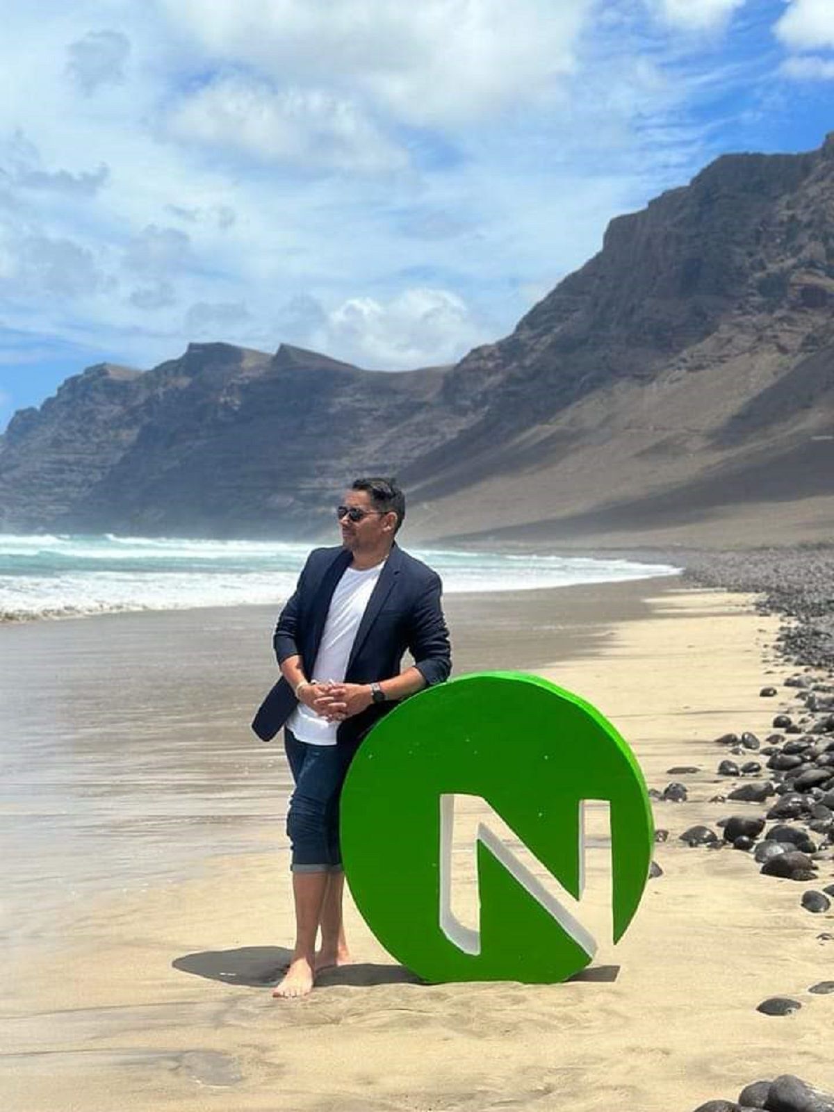 Yone Caraballo, candidato de Nueva Canarias por Lanzarote y La Graciosa al Parlamento de Canarias