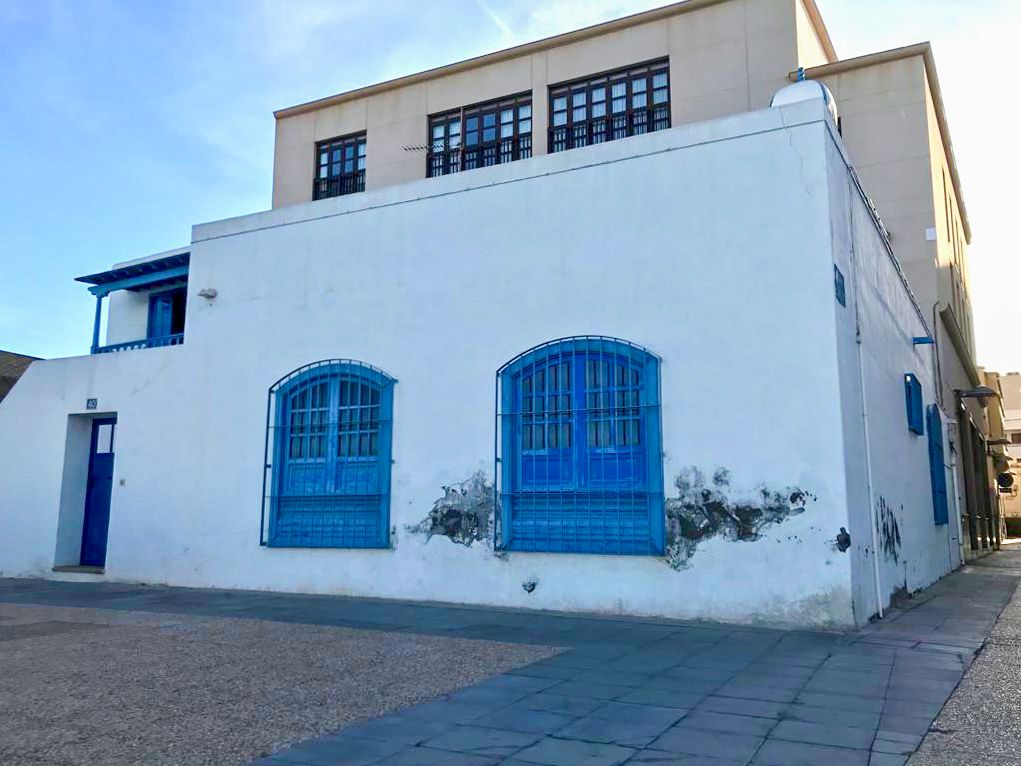 Inmueble de la Autoridad Portuaria en el Charco San Ginés. 