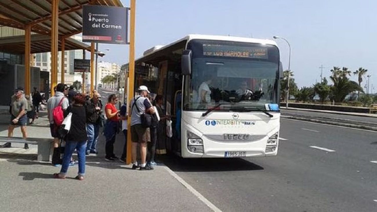 Parada de autobús de Puerto del Carmen