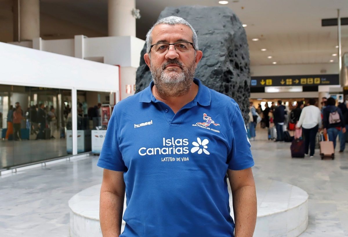 El entrenador Miguel Ángel Rodríguez Santana