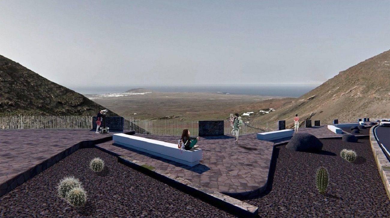 Proyecto del gran mirador en Femés 