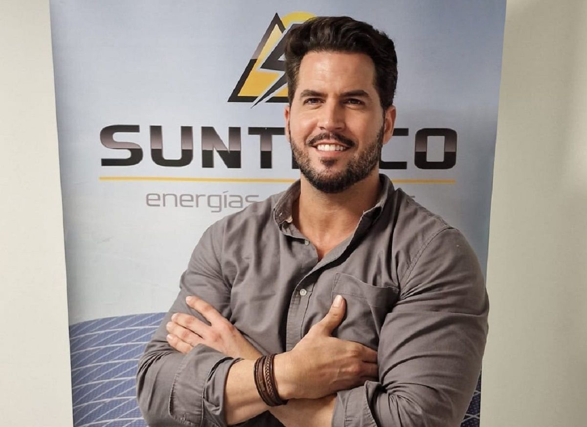 Javier Quintana, propietario de Suntelco, empresa especializada en energías renovables