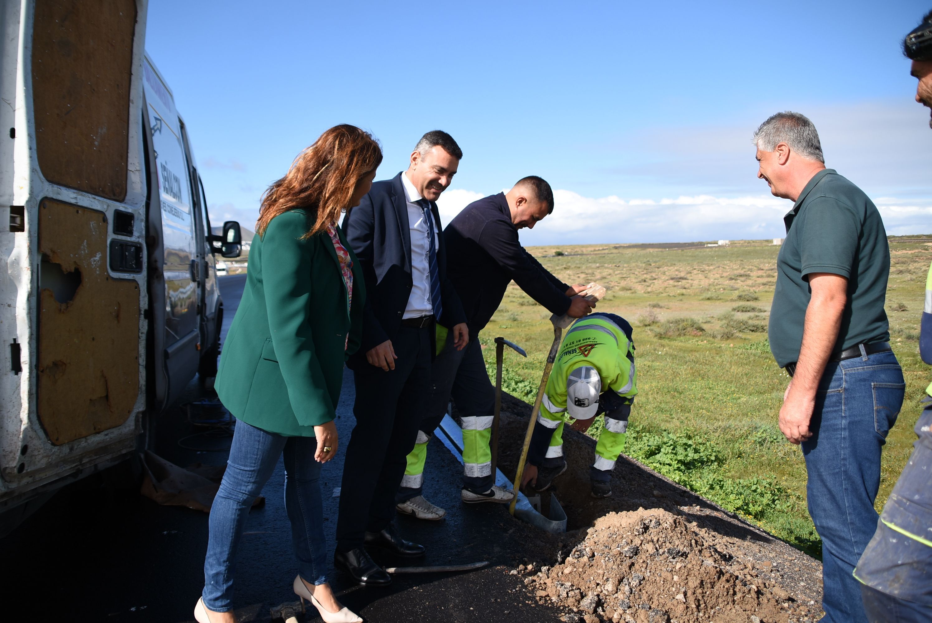 El alcalde en funciones de Teguise, Oswaldo Betancort. Foto: Ayuntamiento de Teguise.