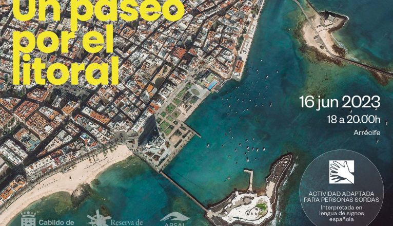 Paseo por el litoral de La Marina de Arrecife Paseo por el litoral de La Marina de Arrecife