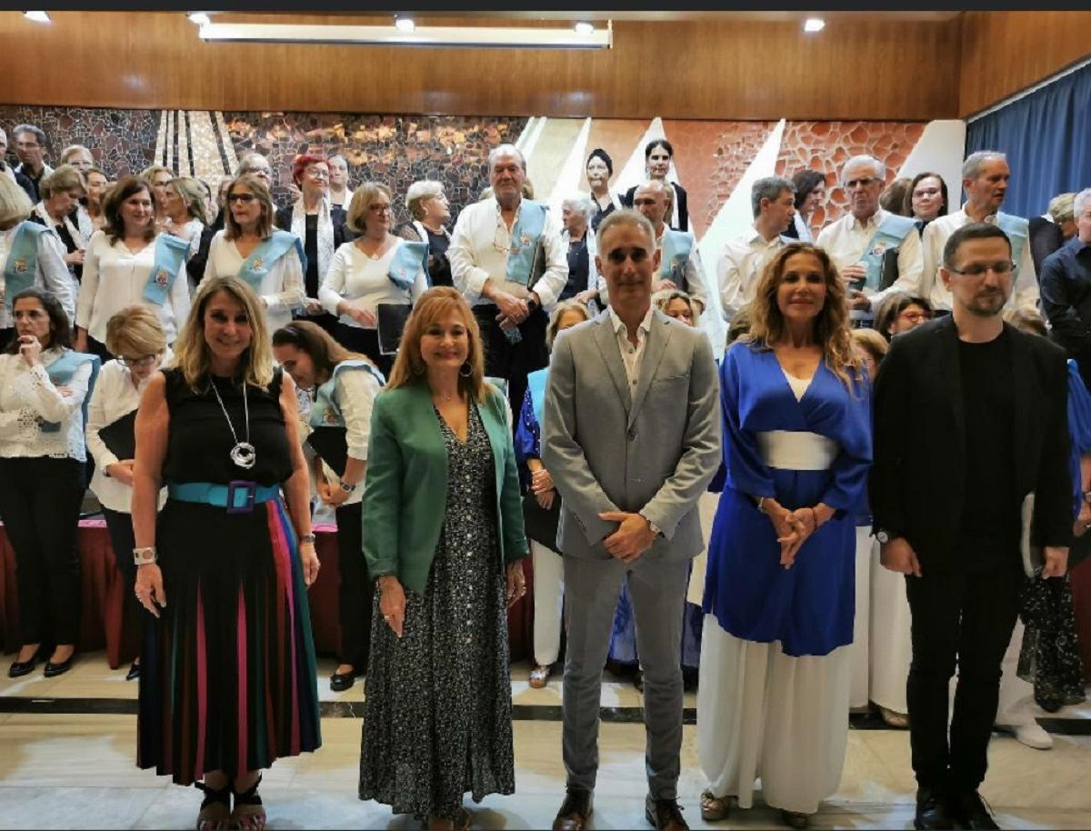 La Coral del Real Club Náutico de Arrecife en el I Encuentro de Corales del Real Club Náutico de Gran Canaria