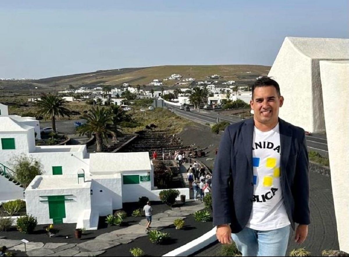 Yoné Caraballo, diputado de Nueva Canarias por Lanzarote y La Graciosa