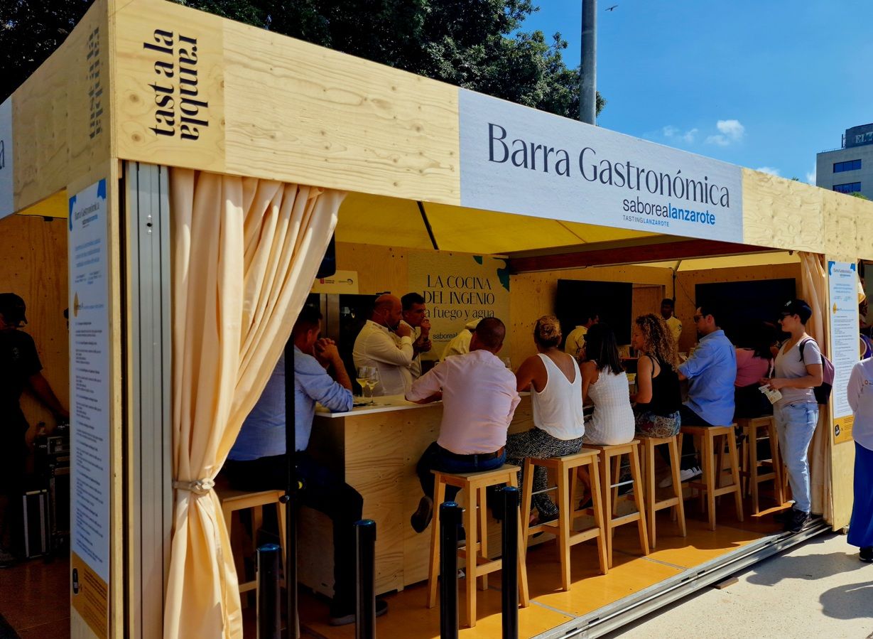 Barra de Saborea Lanzarote en Tast a la Rambla 2023