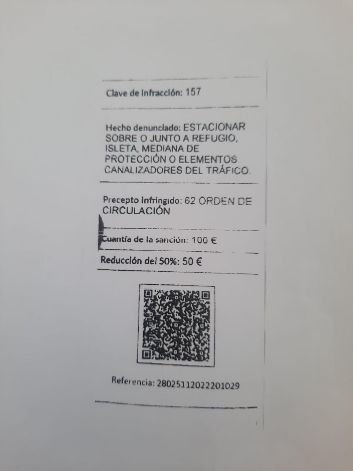 Tickets falsos de estacionamiento en Tías