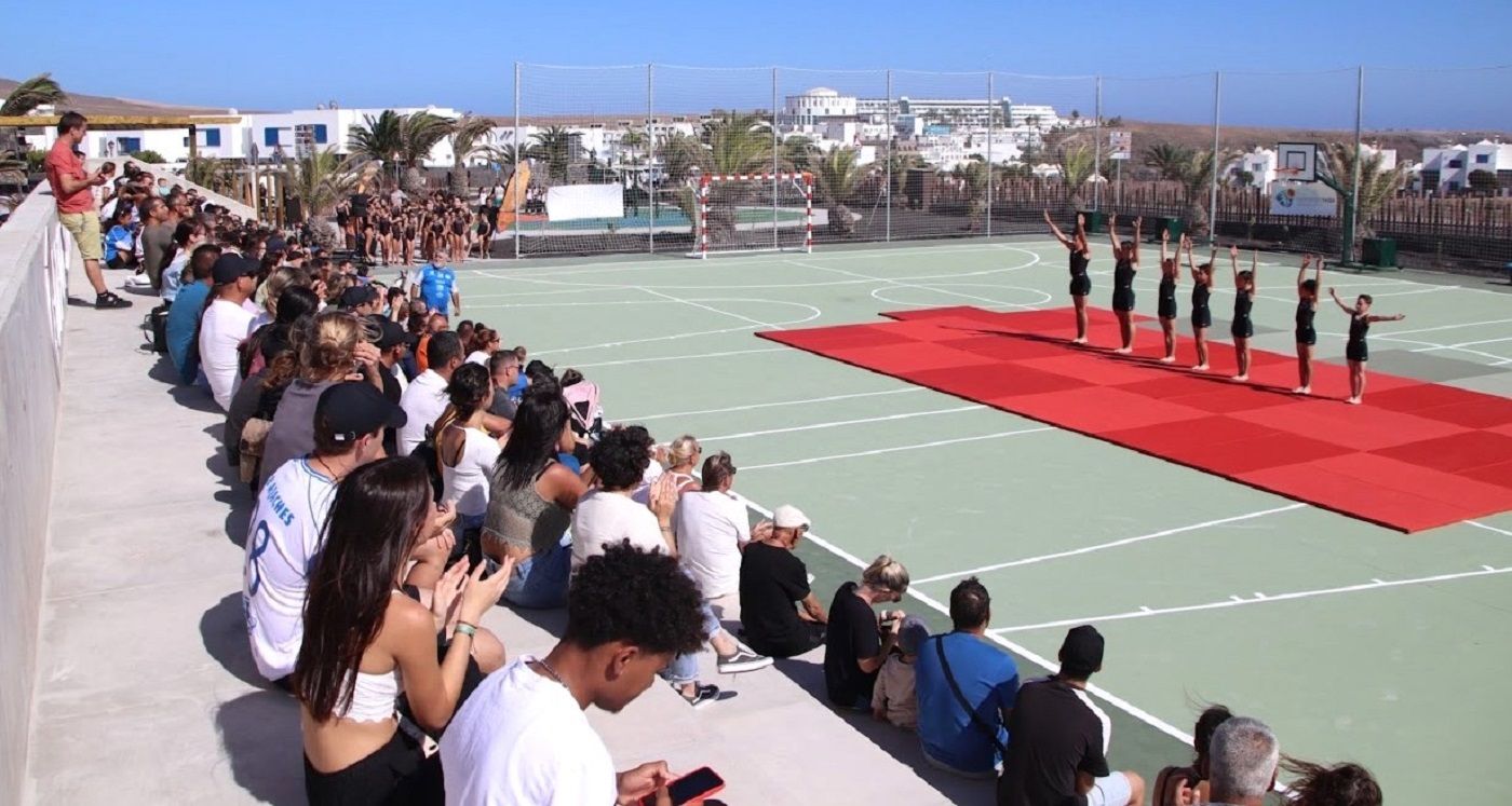 Exhibiicón en el Centro Deportivo San Marcial del Rubicón