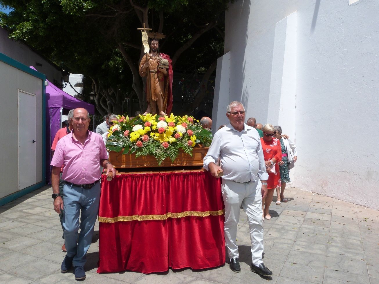 Procesión de San Juan en Haría