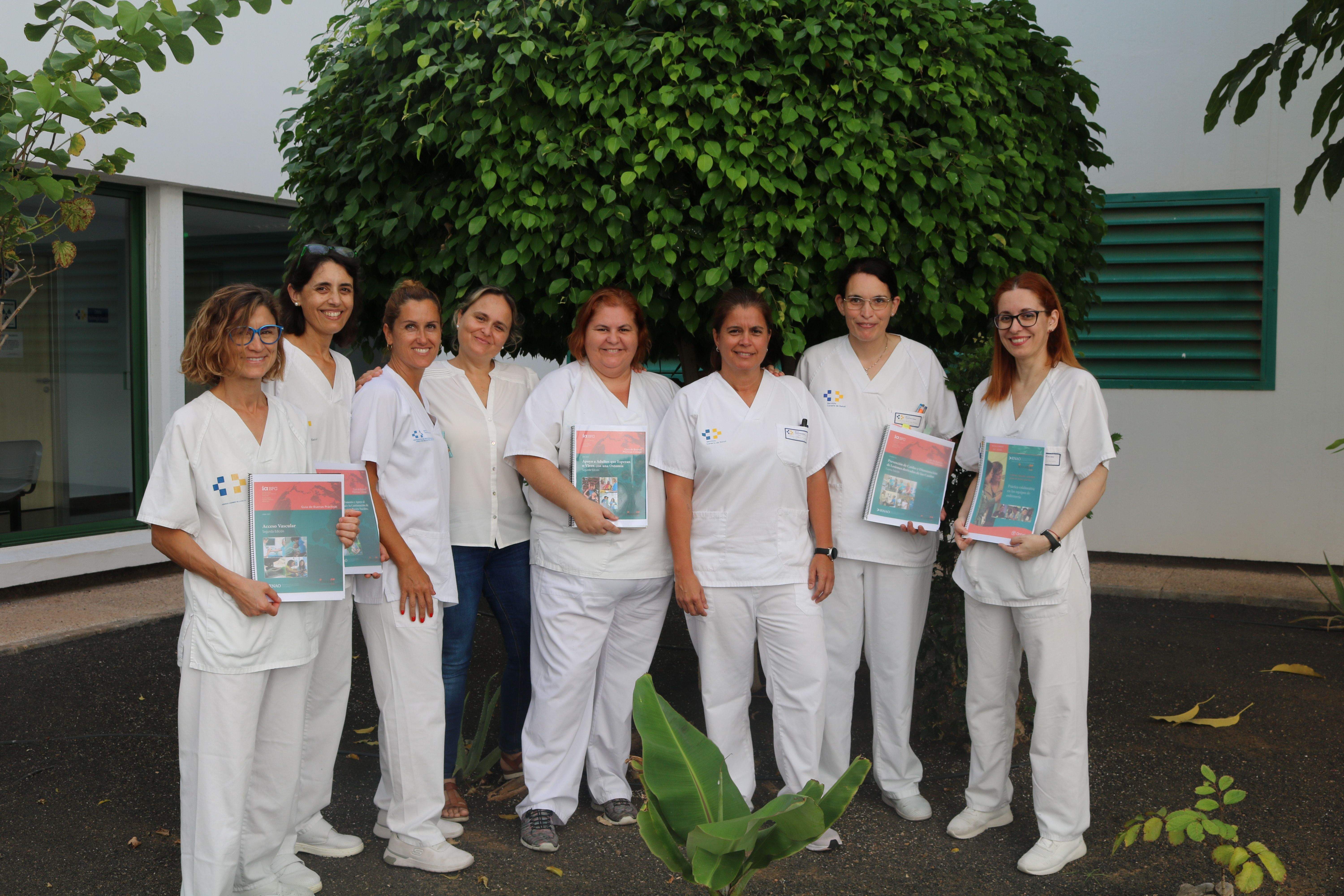 Team responsible for the BPSO project at the Doctor José Molina Orosa University Hospital