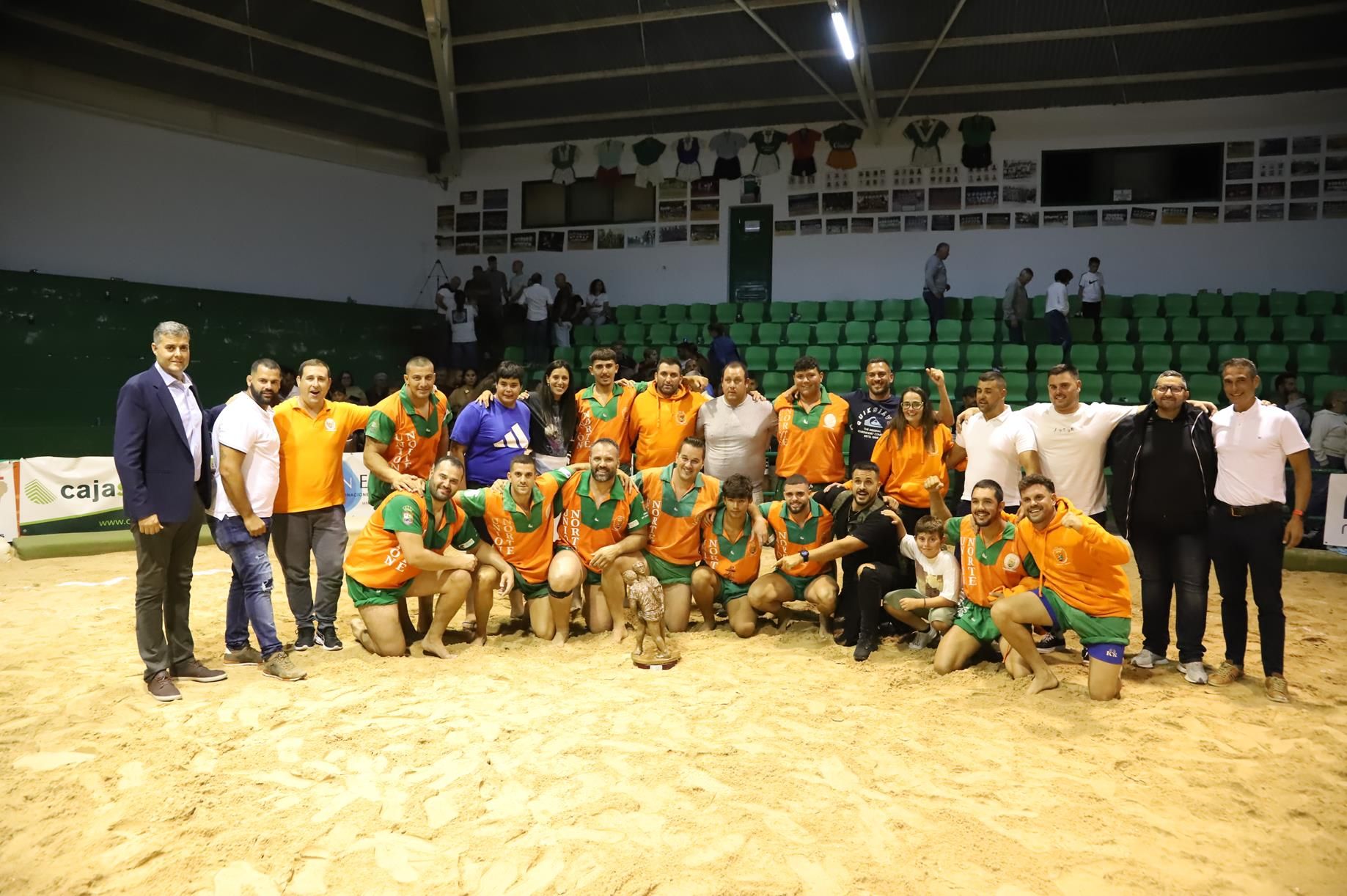 Final lucha Canaria, C.l. Union Norte   Union Sur Tias (1)