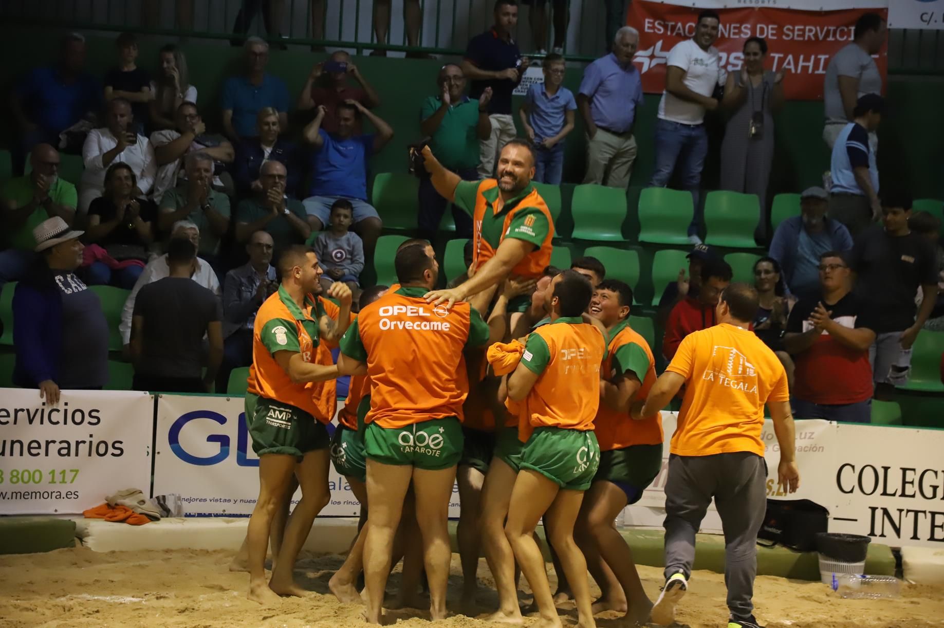 Final lucha Canaria, C.l. Union Norte   Union Sur Tias (45)