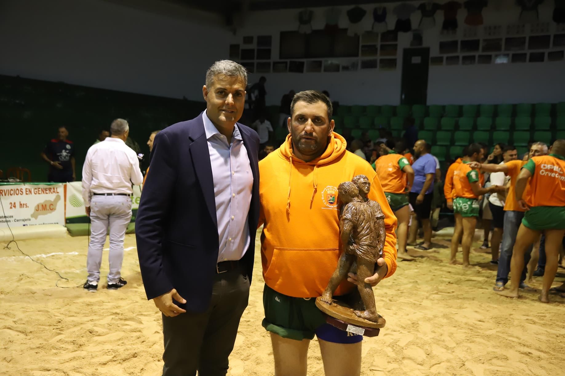 Final lucha Canaria, C.l. Union Norte   Union Sur Tias (58)