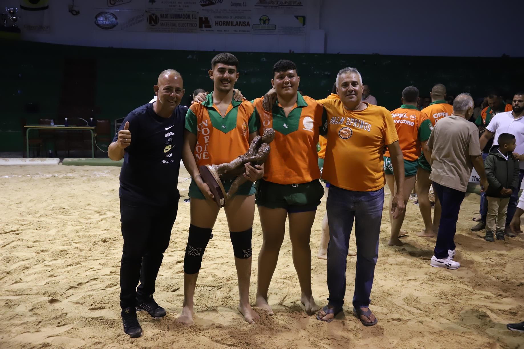 Final lucha Canaria, C.l. Union Norte   Union Sur Tias (59)