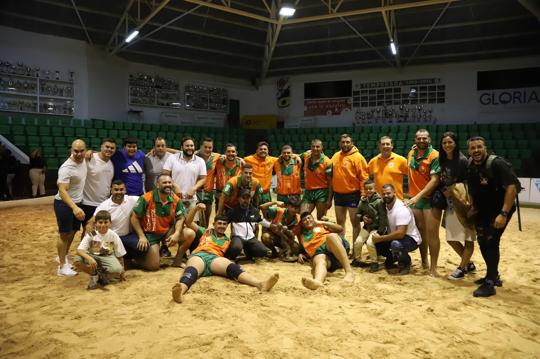 Final lucha Canaria, C.l. Union Norte   Union Sur Tias (60)