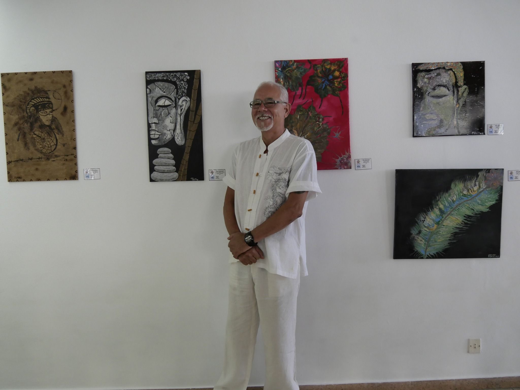 Exposición de Manuel Fleitas 'Paso de chapista a pintor'