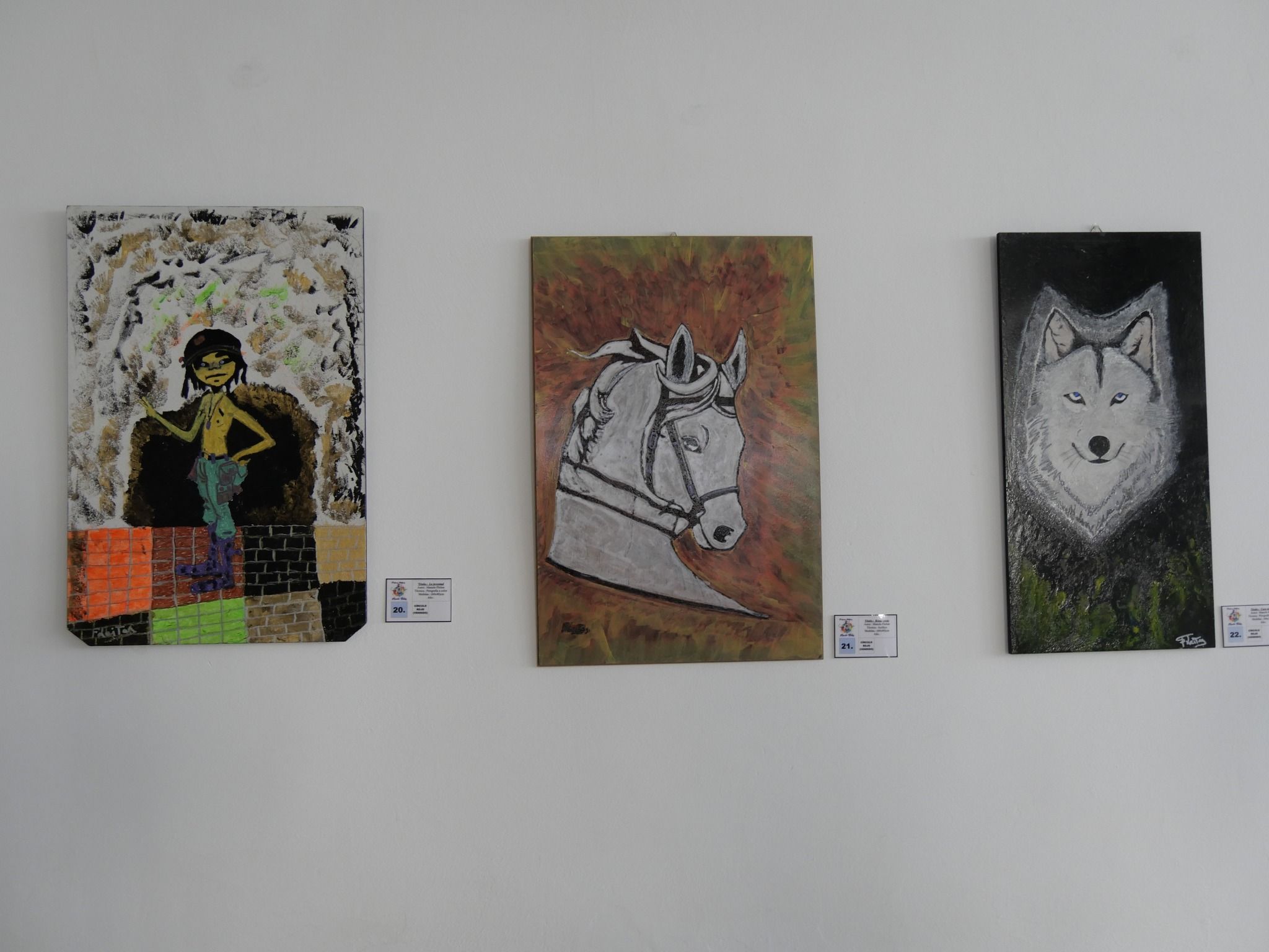 Exposición de Manuel Fleitas 'Paso de chapista a pintor' Exposición de Manuel Fleitas 'Paso de chapista a pintor'