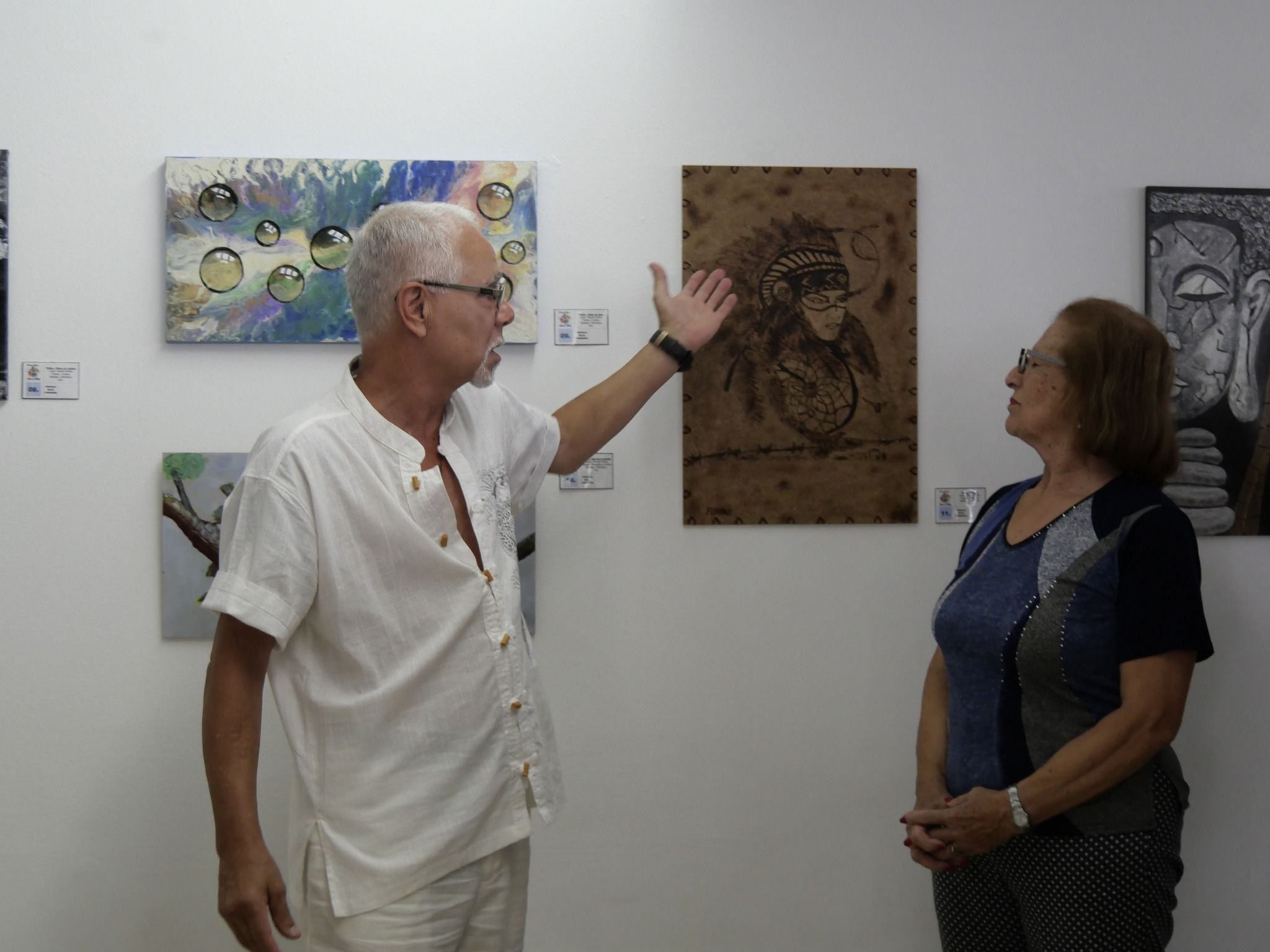 Exposición de Manuel Fleitas 'Paso de chapista a pintor' Exposición de Manuel Fleitas 'Paso de chapista a pintor'